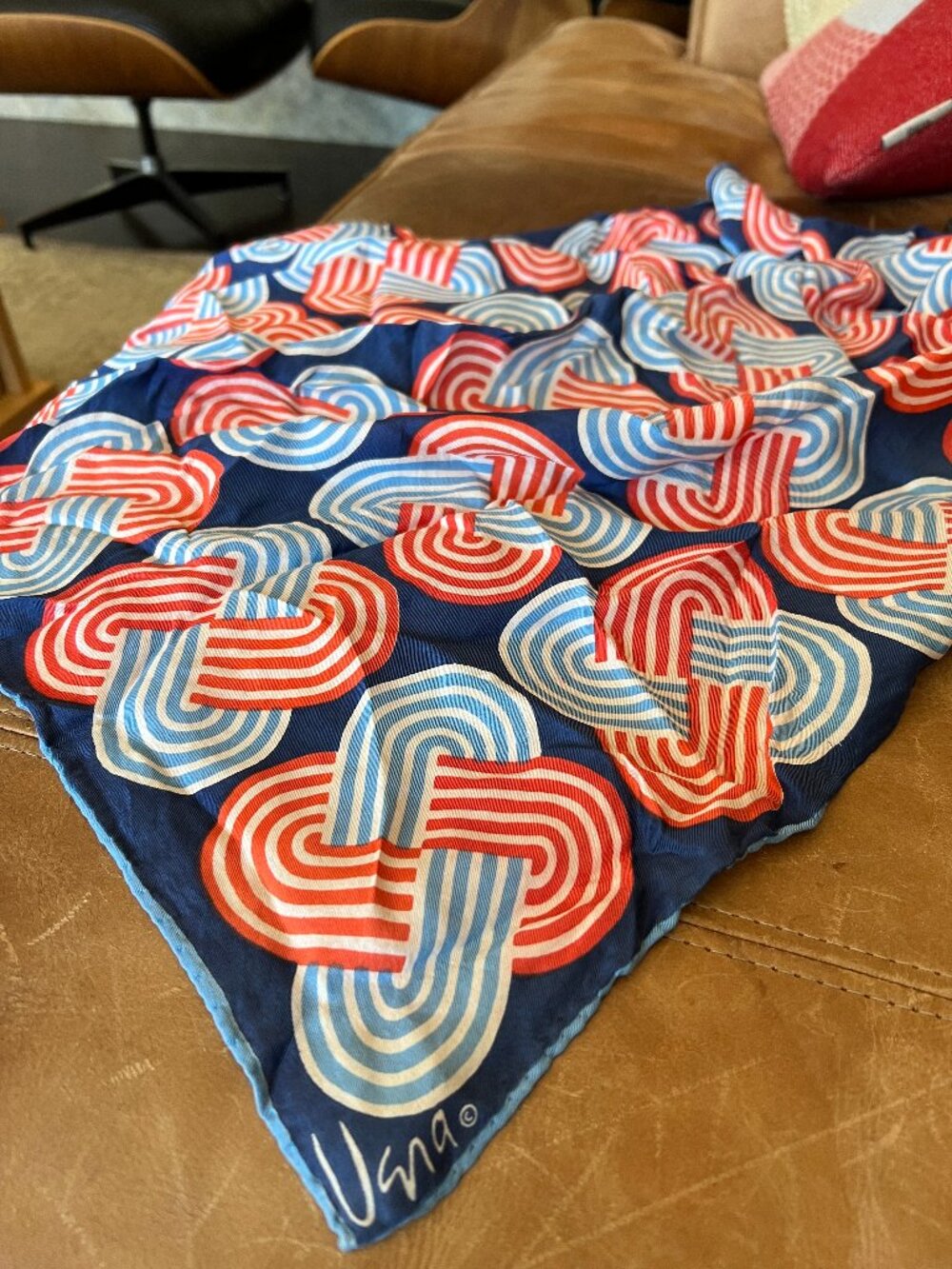 Vintage Vera Neumann silk scarf